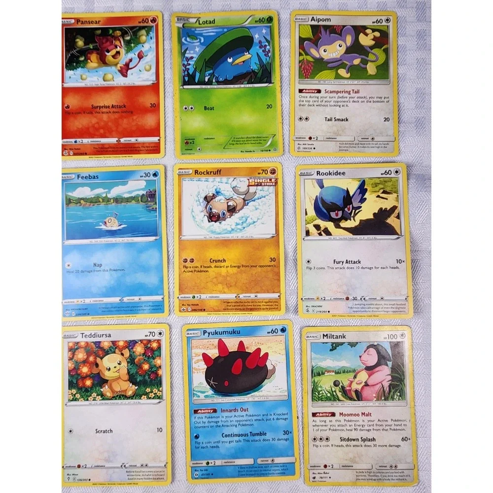 Pokémon Card Lot Of 12